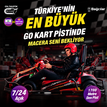 Olimpik Go Kart’ta Eğlence Biletleri